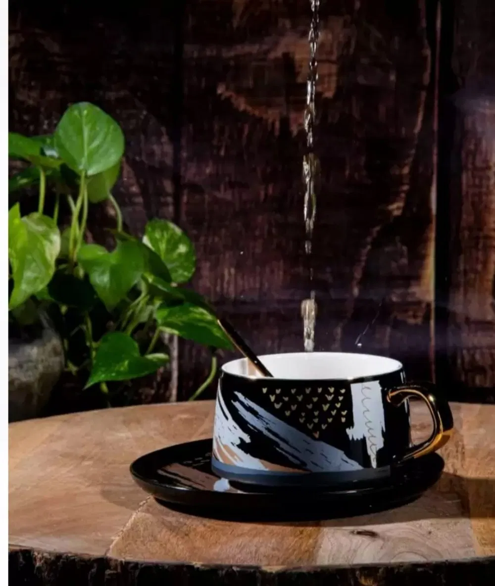 Wholesale Products Stoneware Ceramic Mug High Temperature Resistant Kiln Change Coffee Cup Minimalist Classic Ceramic Mug