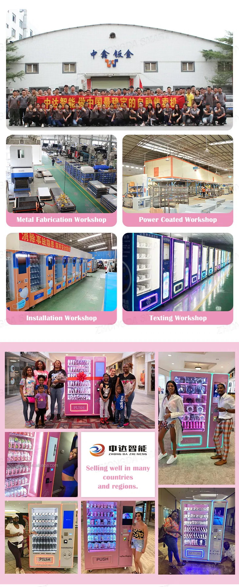 Beauty Vending Machine Display 8