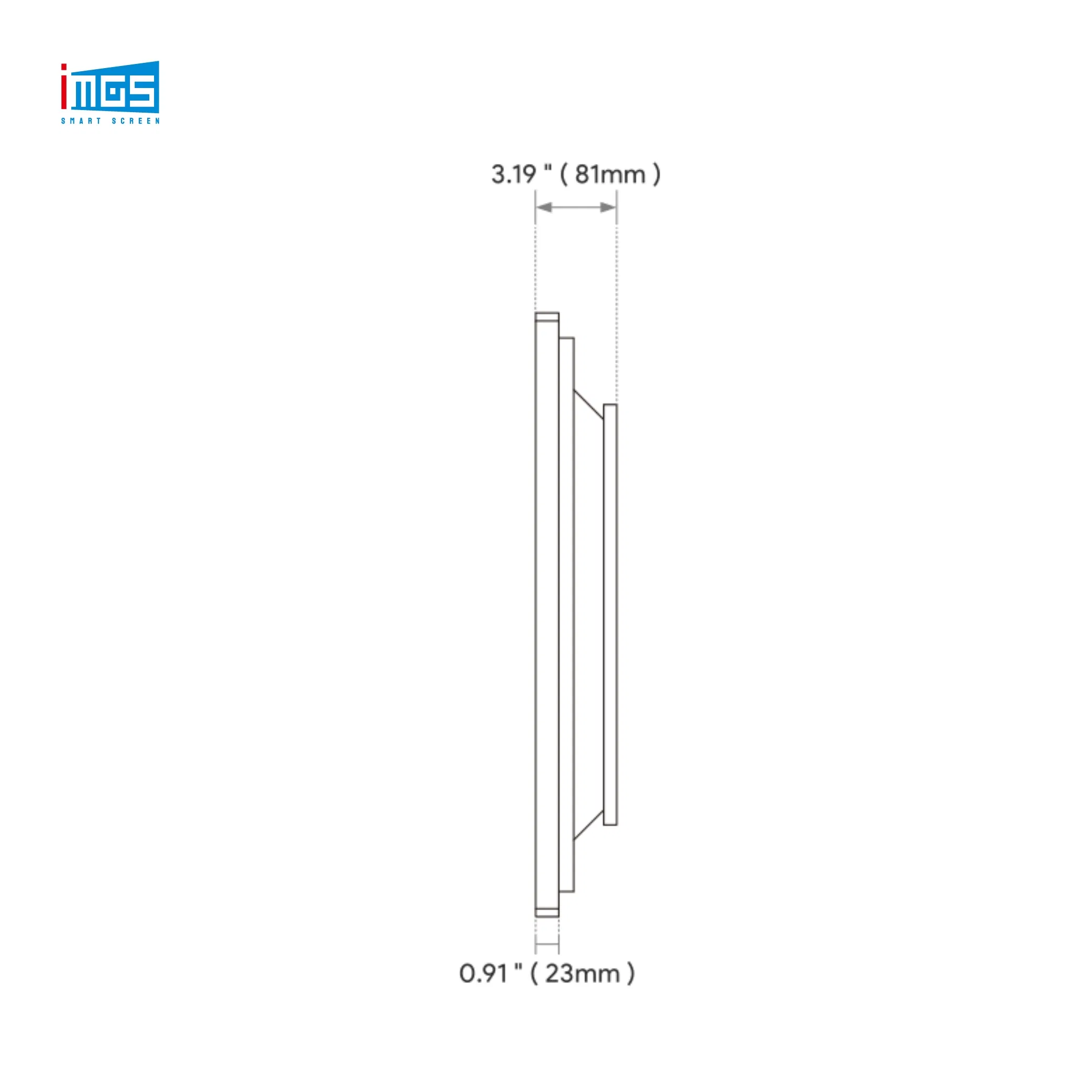 55 Inch Magic Mirror Screen Kiosk Display Digital Signage for Beauty Shop