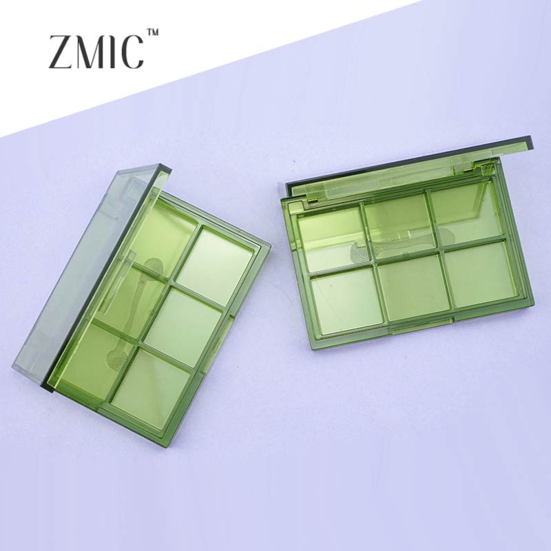 6 Colors Eyeshadow Container Eyeshadow Palette for Eyeshadow Makeup