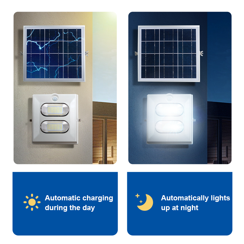 Alltop Energy Efficient LED Solar Flood Light for Gardens