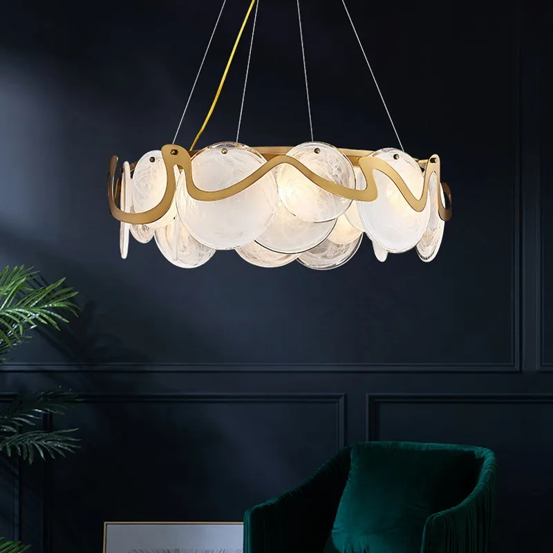 Product Minimalist Design Nordic Creative Commercia Lights Decorative Living Roomled Rope Pendant Light