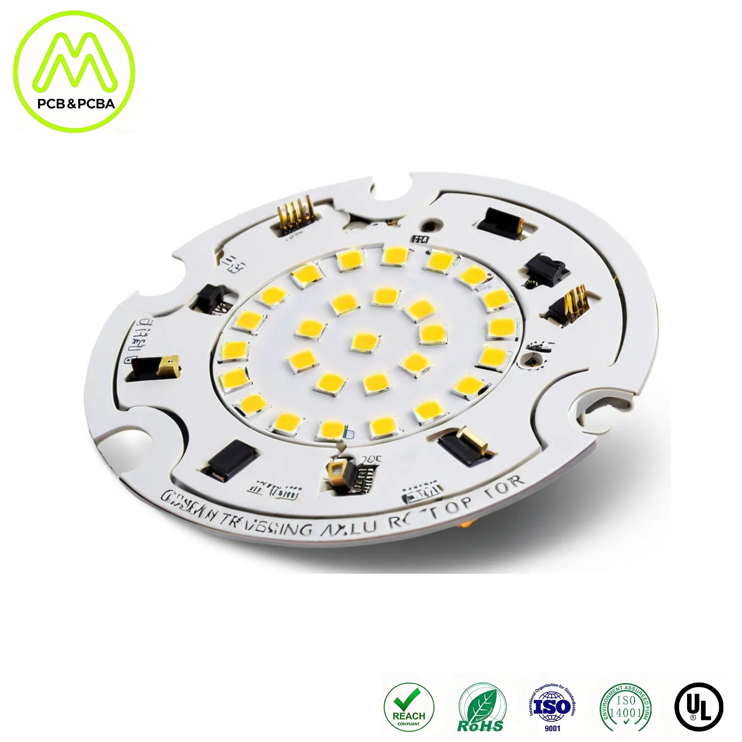 Professional Online PCBA Layout with Black Solder Resist Color