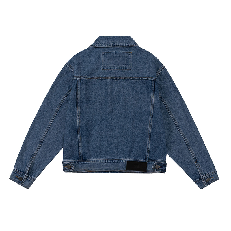 Short Denim Jacket for Women in Autumn, Korean Version, Loose and Slimming, Retro Hong Kong Style, Internet Famous Student Top