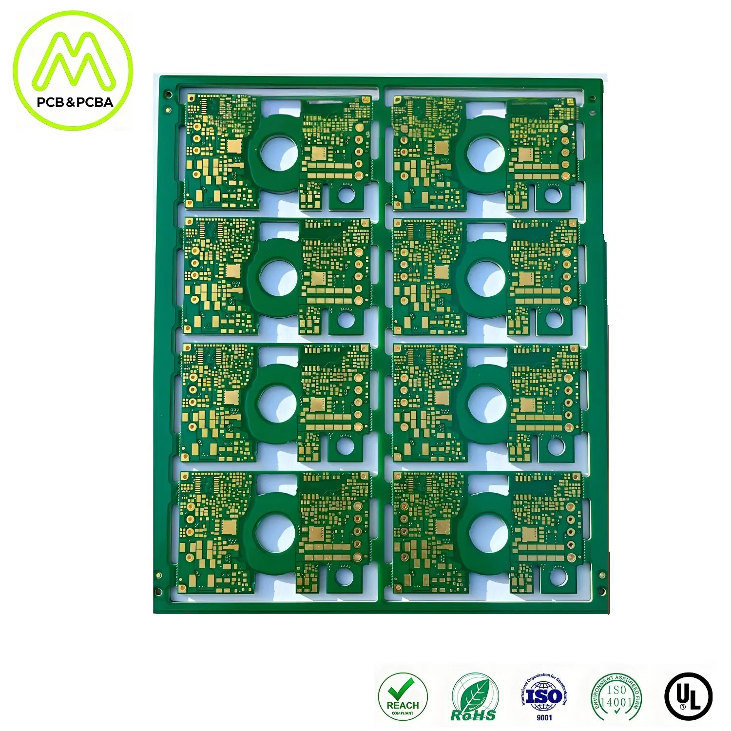 Online PCBA Layout with Professional Inspection Standard and Schematic