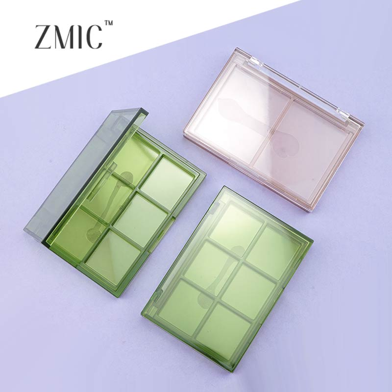 6 Colors Eyeshadow Container Eyeshadow Palette for Eyeshadow Makeup