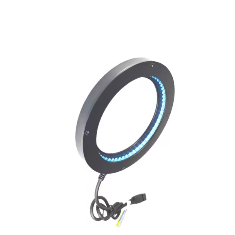 Large Format 200× 170mm LED Ring Light Provides Shadow-Free Lighting for Microscopic Inspection