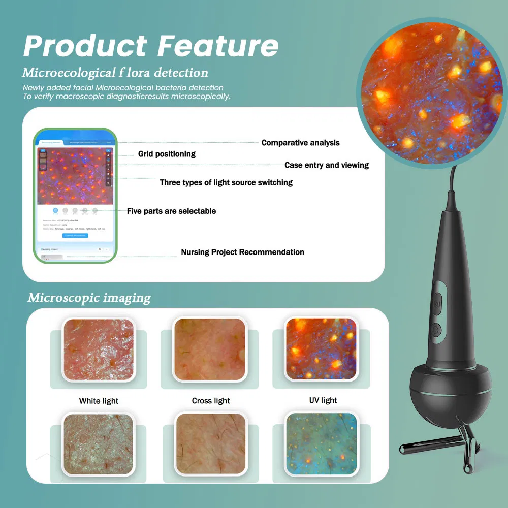 Portable 3D Ai Face Scanner Digital Analyzer Face Analysis Machine Facial Skin Care Skin Analysis Machine for Beauty Salon