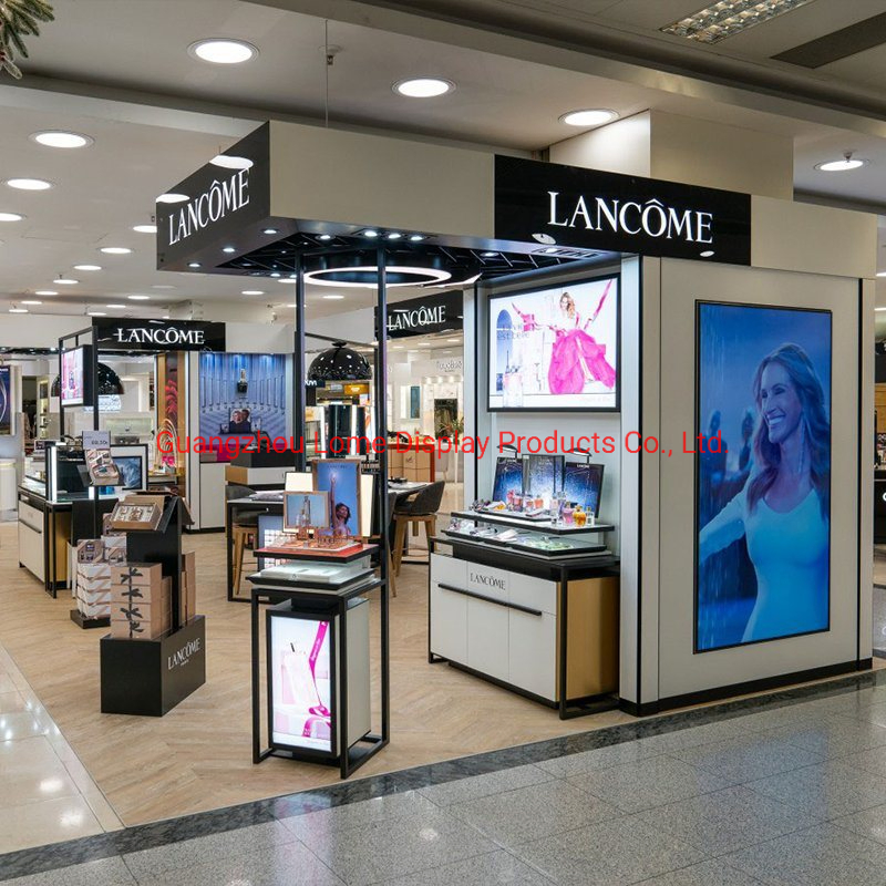 Cosmetic Display Showcase Customized Makeup Counter Design for Beauty Shop Interior Design