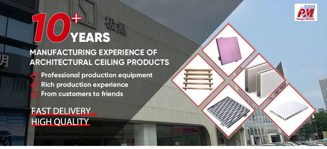 Aluminum Ceiling Banner