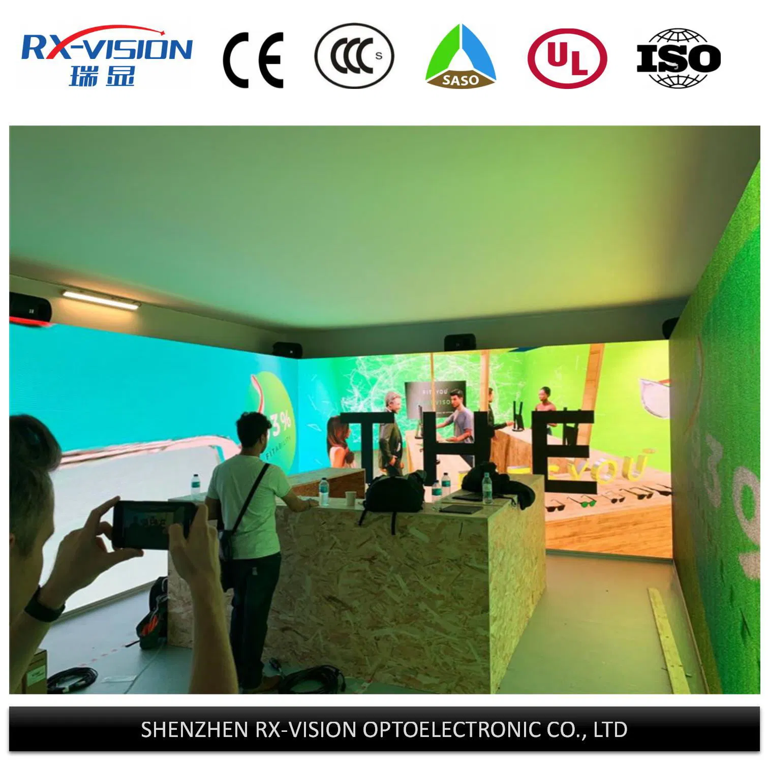 P3.91 P2.976 500*500mm 500*1000mm Rental Indoor LED Screen Display