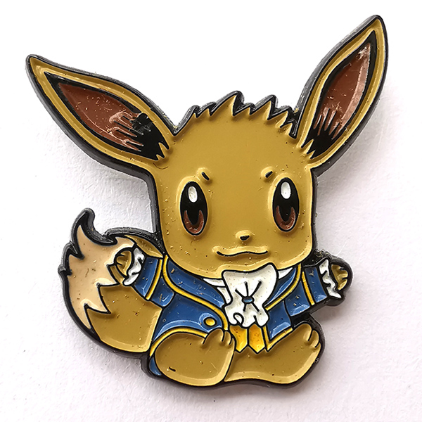 Factory Custom Made Gun Black Nickel Die Struck Metal Soft Enamel Music Style Brooch Ornament Brooch Badge Manufacturer Wholesale Retro Tape Prototype Lapel Pin