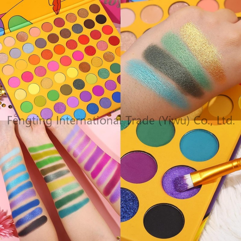 Eyeshadow Palette 72 Colors American Eyeshadow Kit Lote De Maquillaje Makeup Gift Set Unique Spring Eyeshadow Palette
