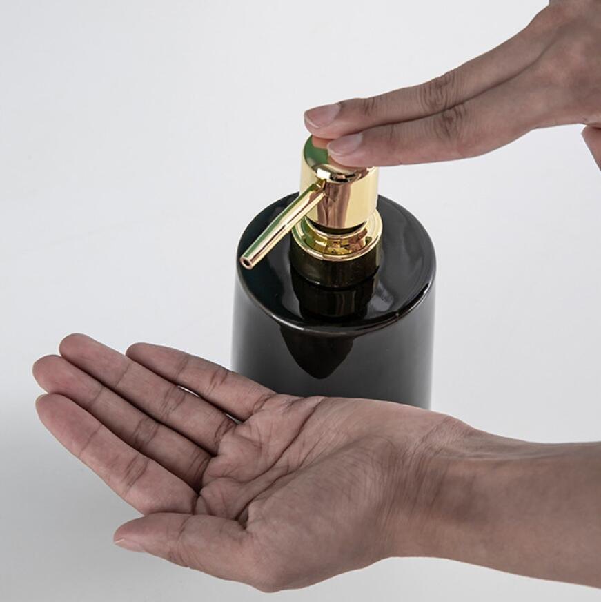 Bathroom Accessories 400 Ml / 13.5 FL-Oz Minimalist Fancy Soap Dispenser Bathroom Products Soap Dispenser