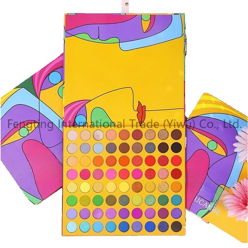 Eyeshadow Palette 72 Colors American Eyeshadow Kit Lote De Maquillaje Makeup Gift Set Unique Spring Eyeshadow Palette