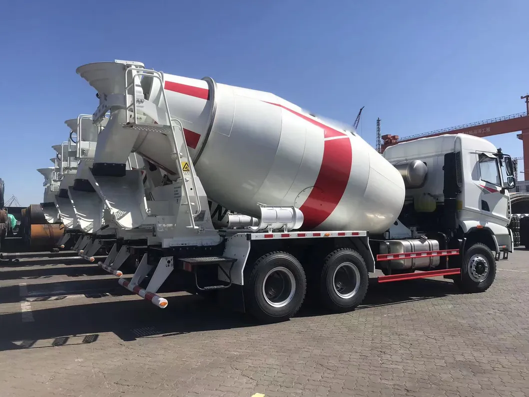 Concrete Mixer Truck View 2