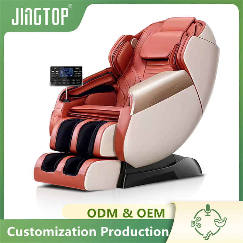 Jingtop OEM Logo 3D 4D Luxury Foot Rollerleg Extension Capsule Chair with Foot Massager