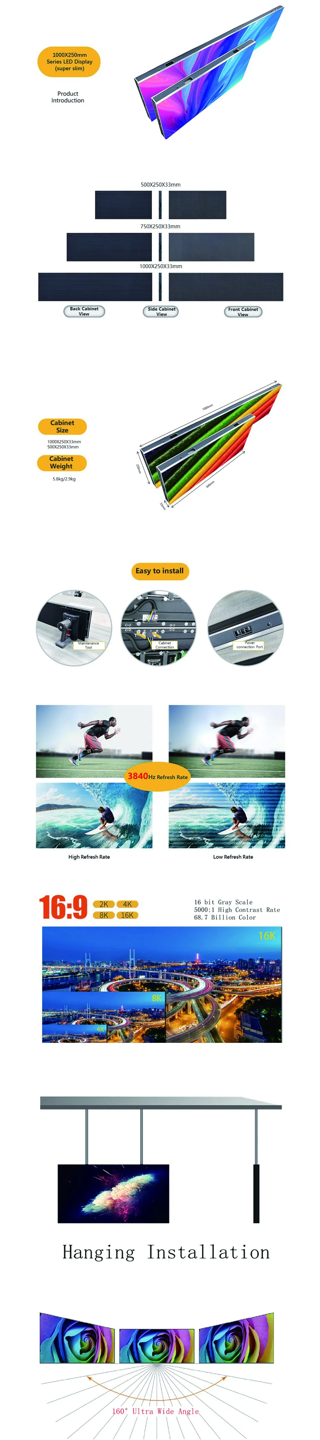 Indoor LED Display Features