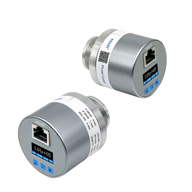 0-10V RS485 Digital Output LCD Display Pirani Vacuum Pressure Compound Gauge