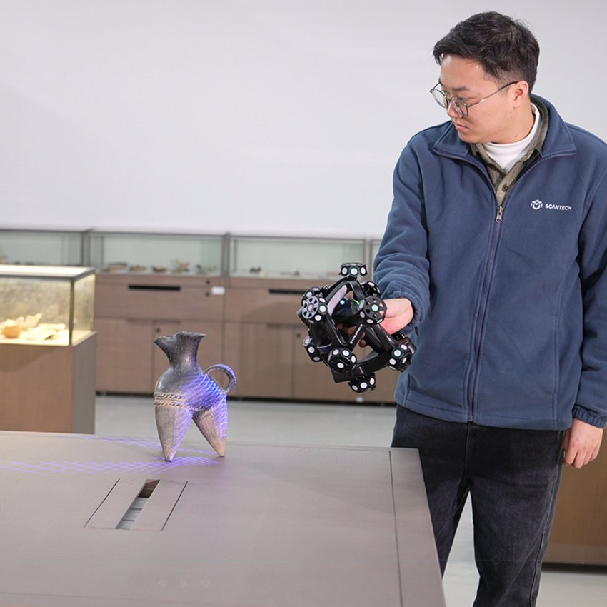 High-Precision 3D Scanning and Intelligent Texture Mapping with Great Flexibility and Efficiency