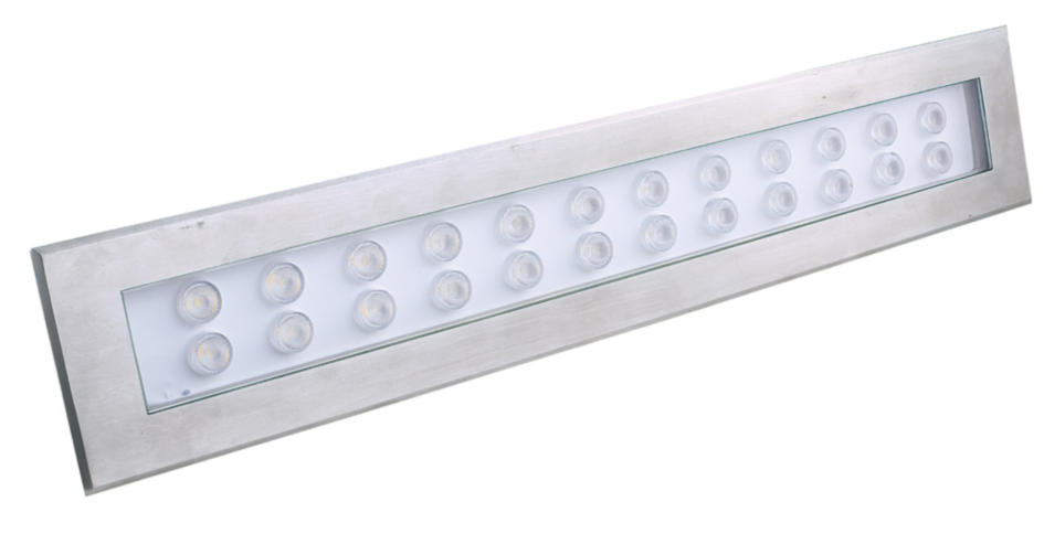 Building IP68 Outdoor Stainless Steel Linear RGB Pixel LED Wall Washer Light