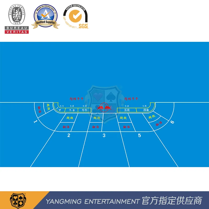 6 No 4 Super Bull Poker Card Game Mini Casino Layout