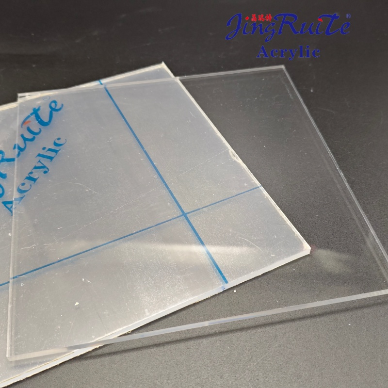 Clear Plastic Acrylic Sheet UV Resistant Acrylic Menu Boards 10mm A3