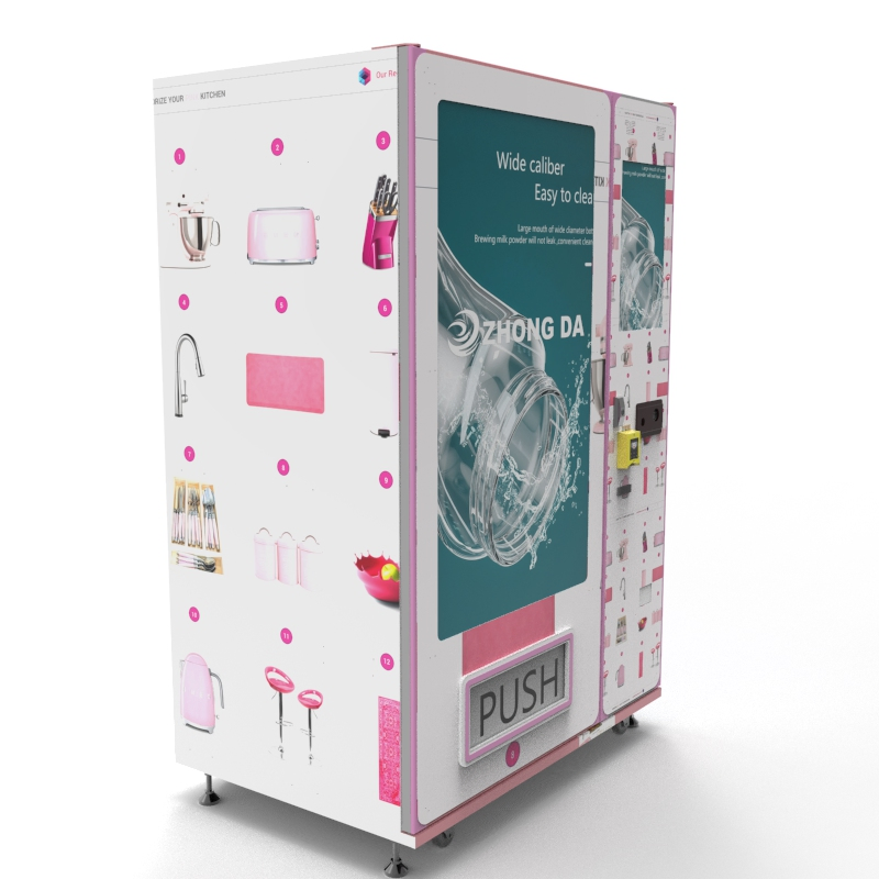 Lipstick Beauty Cosmetic 49" Digital Touch Screen Vending Machines