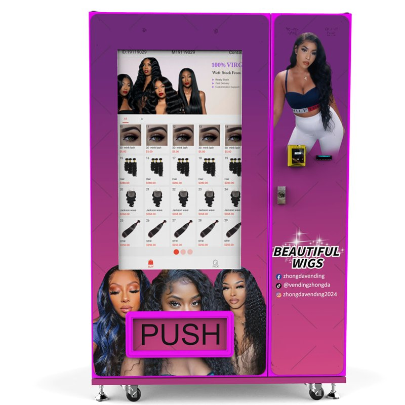 Lipstick Beauty Cosmetic 49" Digital Touch Screen Vending Machines