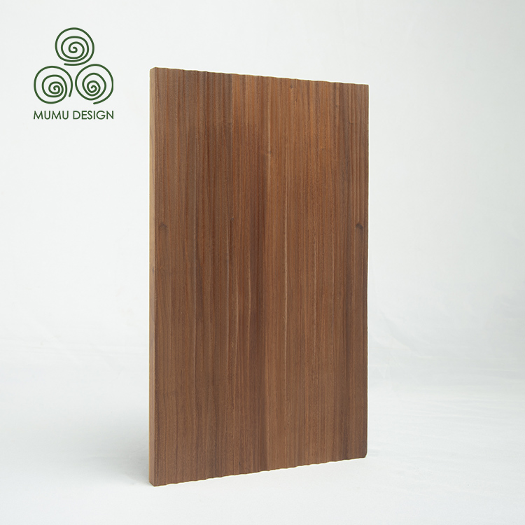 Strong Visual Rhythm and Depth Creation Achieves Topography with Ridge Texture Panels