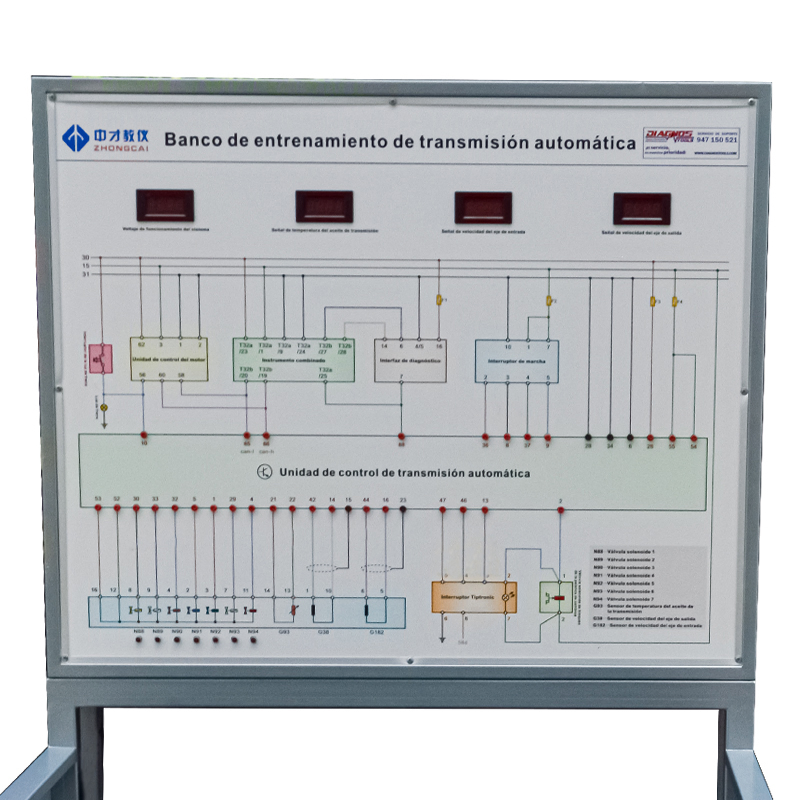 Automatic Transmission Educational Equipment Training Platform