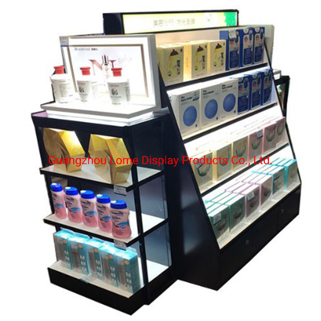 Cosmetic Shop Interior Design Ideas Luxury Makeup Display Cabinet Showcase