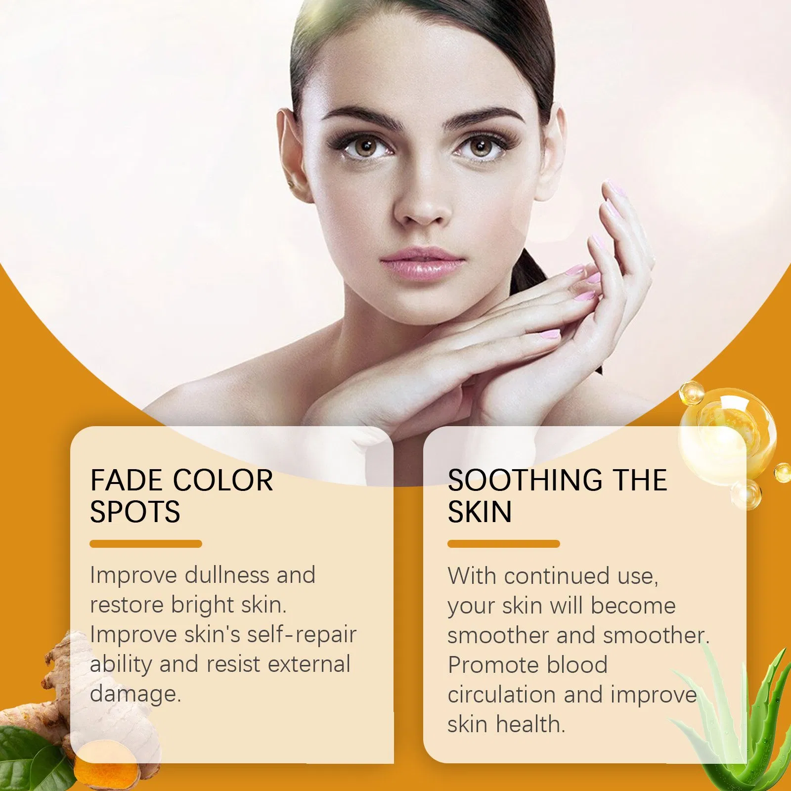 Turmeric Root Extract/Kojic Acid/Aloe Barbadensis Leaf Extract