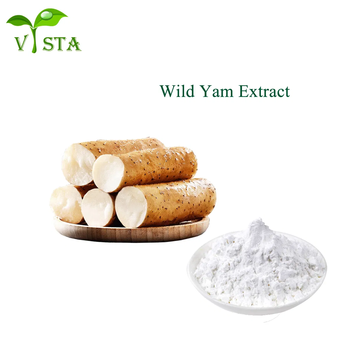 100% Natural Plant Extract Wild Yam Extract with Diosgenin 6%-95% CAS 512-04-9