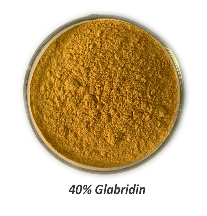 Natural Herbal Plant Liquorice Root Extract Glabridin 40% (Brown Powder) for Cosmetics