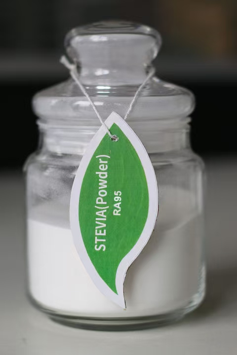 HS Code 29389090 Raw Material Stevia Leaf Extract Powder Pure Natural Stevia Sugar