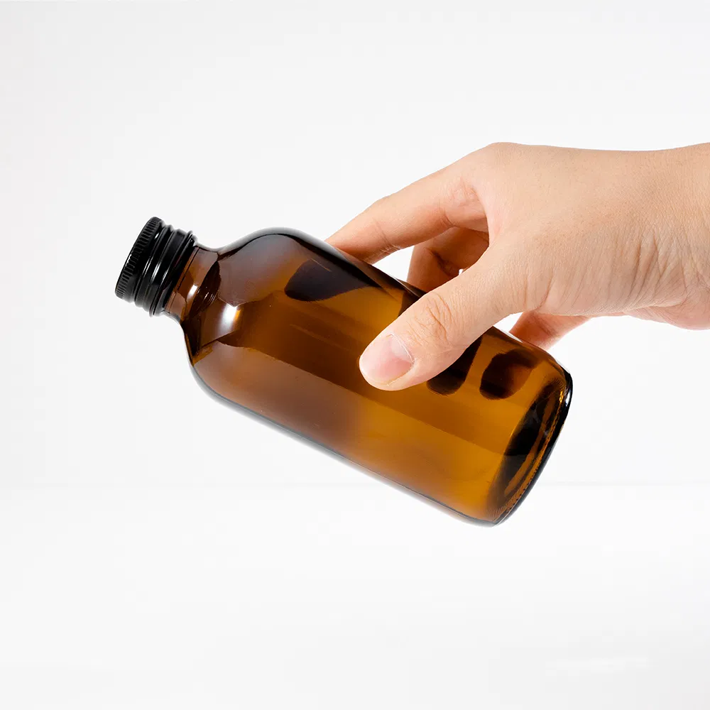 Amber Glass Bottle 3