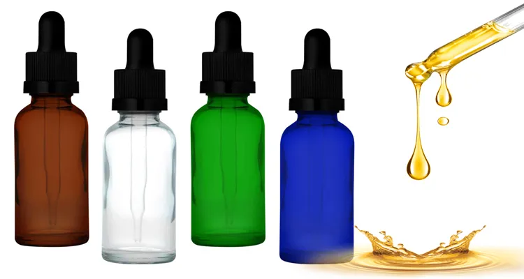 Dropper Glass Tincture Jar Bottles