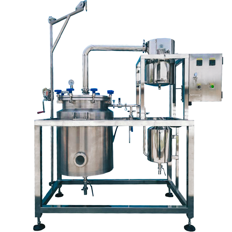 Steam Heating Concentrator Natural Essential Oil Extractor for Plants Herbal