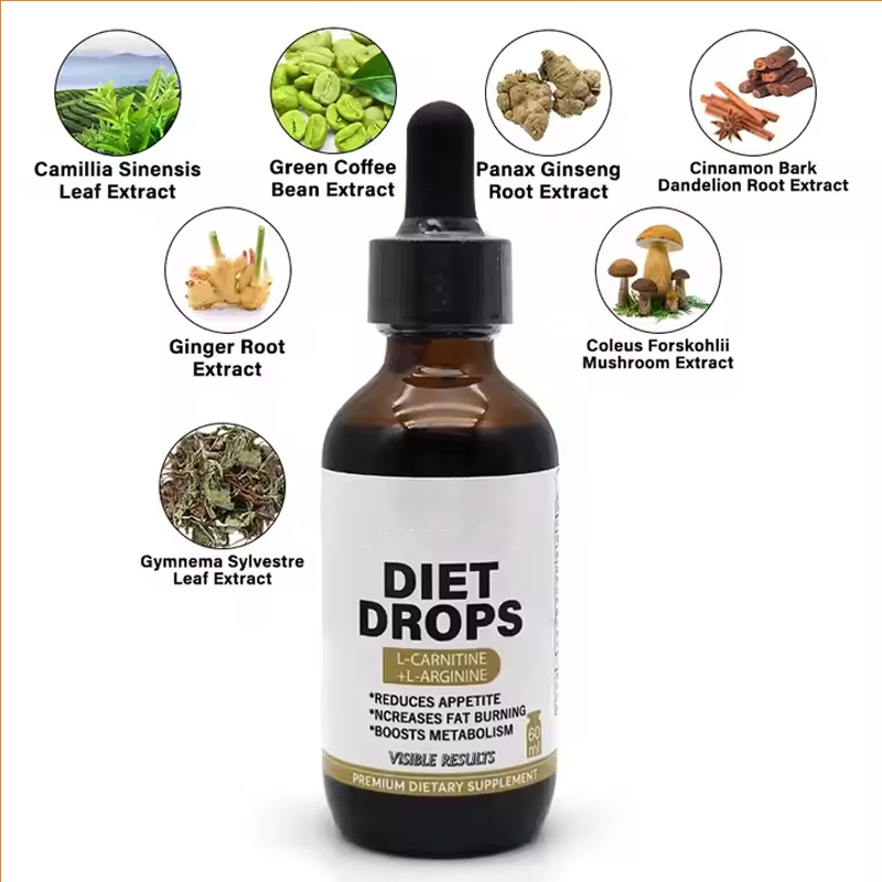 OEM Healthcare Antioxidant Health Supplement Vegan Chlorophyll Drops Food Herbal Extract