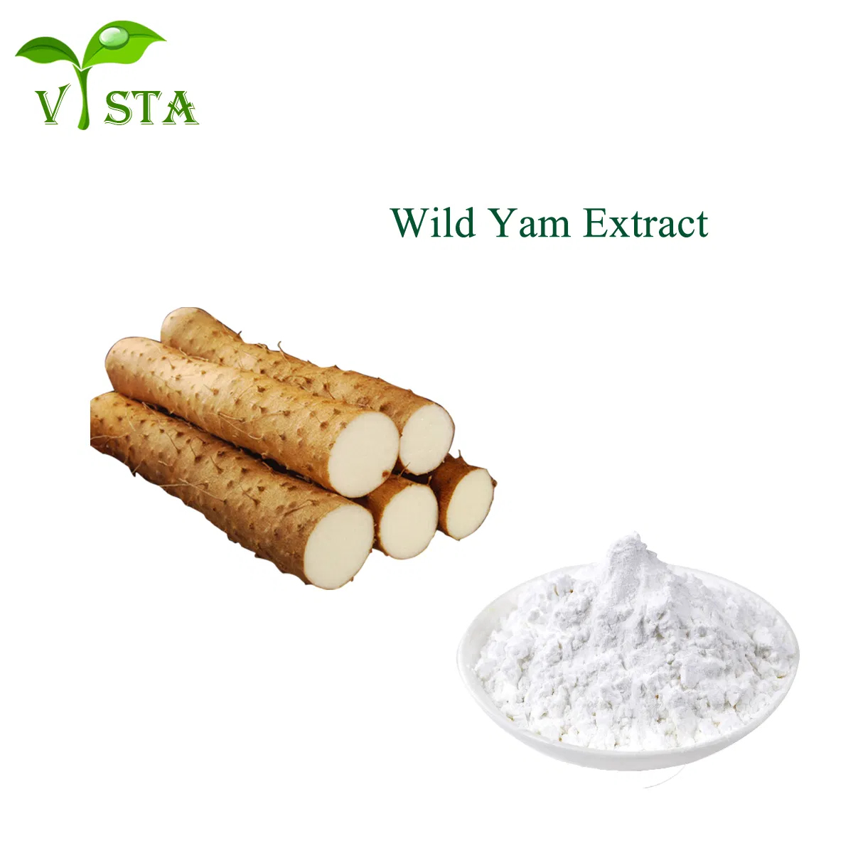 100% Natural Plant Extract Wild Yam Extract with Diosgenin 6%-95% CAS 512-04-9