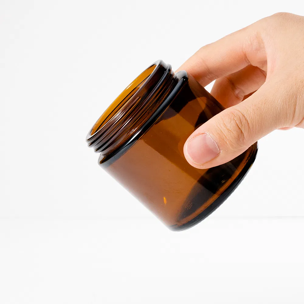 Amber Glass Bottle 4