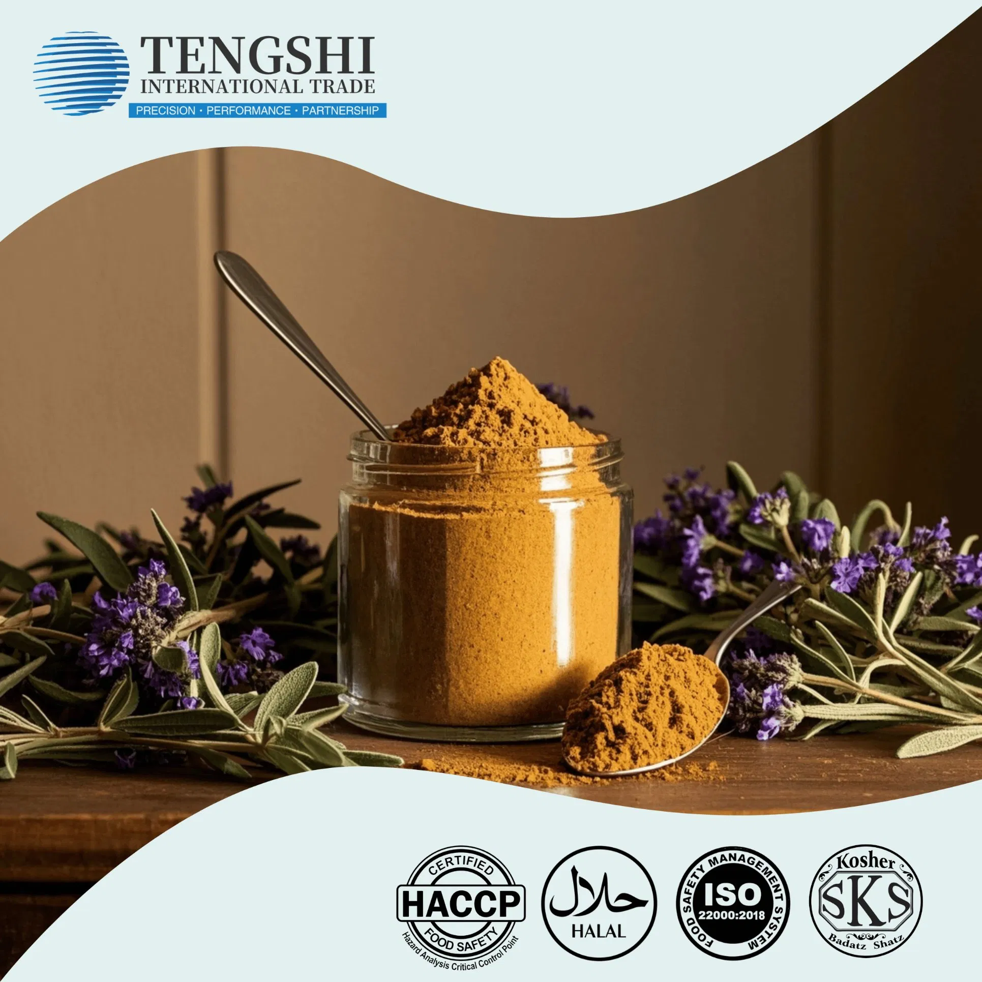 Standardized Sage Extract Sennosides 10: 1 20: 1 Ratio Plant-Based Ingredients Halal