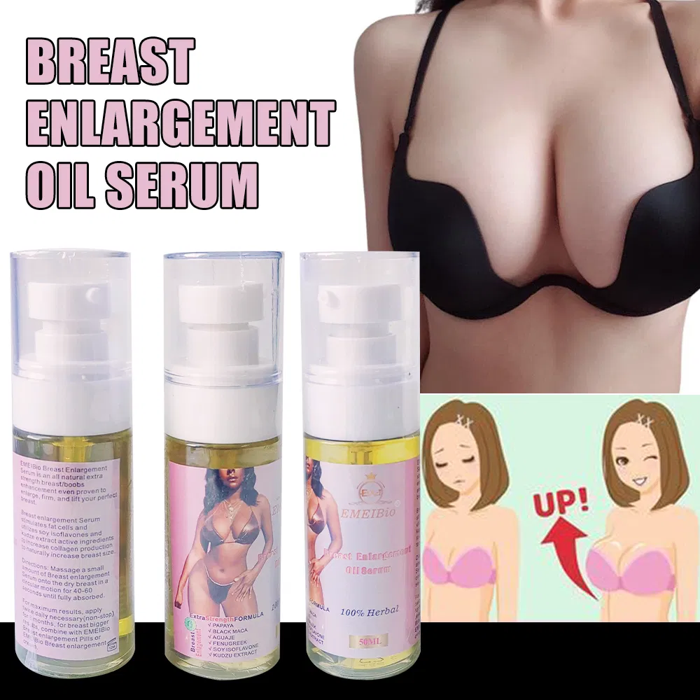 High Quality Herbal Natural Organic Breast Oil No Side Effects Massage Bigger Breast Firming Breast Enlargement Essential Oil