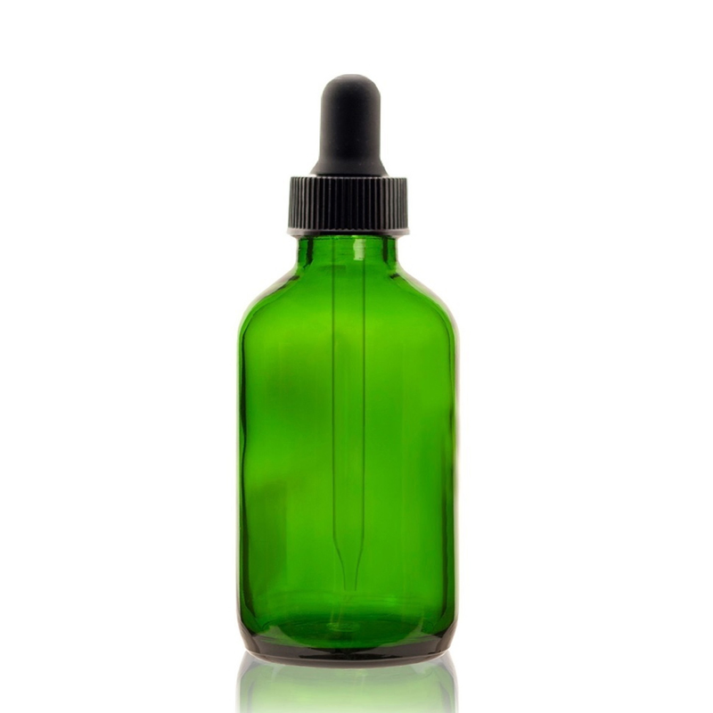 20ml Round Shoulder Glass Dropper Bottle Small Frosted Glass Essential Oil Bottle