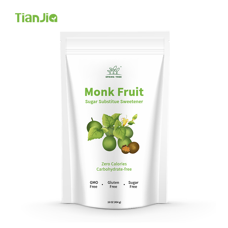 Tianjia Healthy Food Monk Fruit Extract Sweetener Mogrosides 80% Mogroside