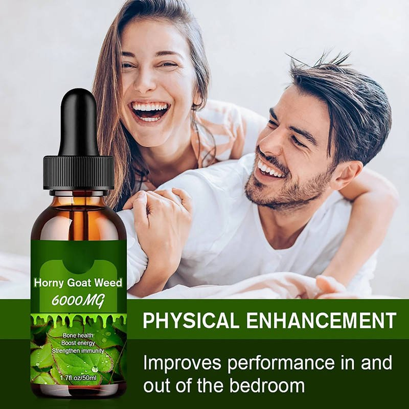 OEM Herbal Goat Weed Drops for Immune System Support and Wellness