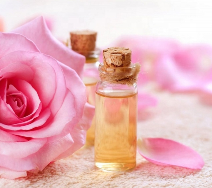 Rose Essential Oil Safe Herbal Plant Oil for Skin Care Aromatherapy