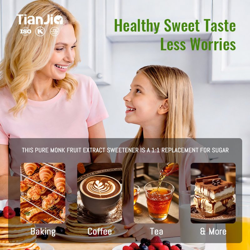 Tianjia Plant Natural Monk Fruit Sweetener Organic Monk Fruit Extract