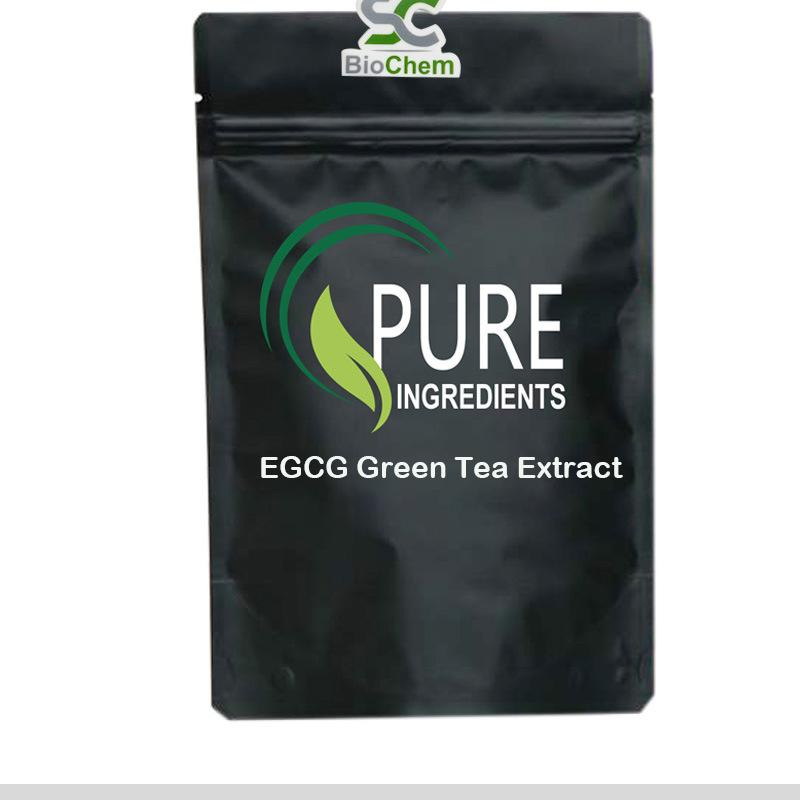 100% Natural Food Grade 98% Tea Polyphenols UV EGCG Green Tea Extract Herbal Plant with Free Sample
